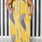 Loose Casual One-Piece Trousers With Halter Print
 HFBU9YM24M（Buy 8 items get 1 free sunglasses）