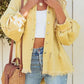 Loose Jacket With Frayed Fringe H7X7MB8ZZH（Buy 8 items get 1 free sunglasses）