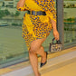 Mid-Length Leopard Print Skirt Loose Dress H6VE689HFK（Buy 8 items get 1 free sunglasses）
