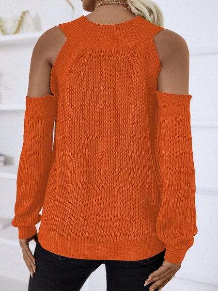 Sexy Off-The-Shoulder Sweater HFLWW938RR